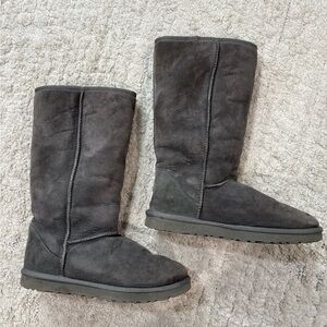 Gray Tall Ugg Boots